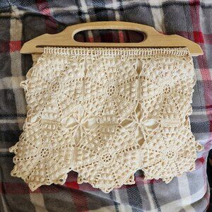 Vintage Crochet Handbag